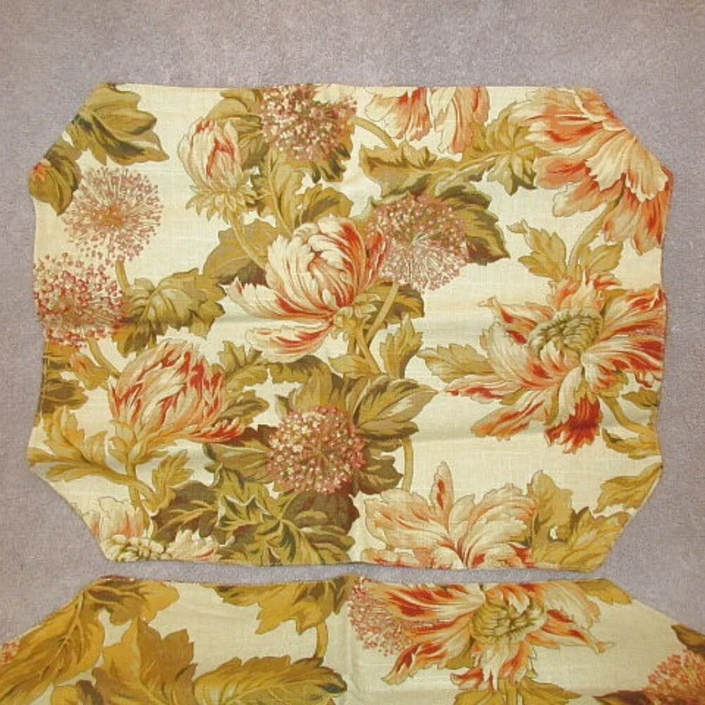 4X Lot Ballard Perenial Lane Floral Placemats & Napkins Regency French Country